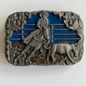 Vintage Western Belt Buckle